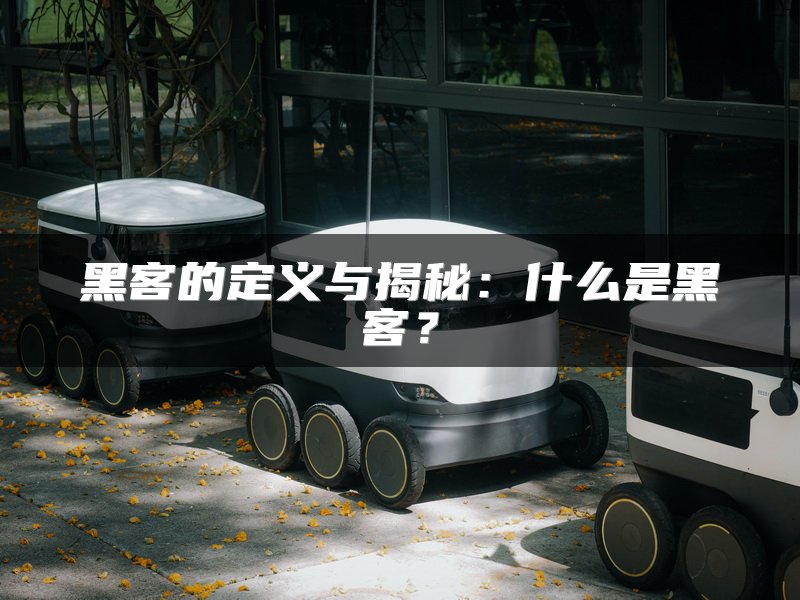 黑客的定义与揭秘：什么是黑客？