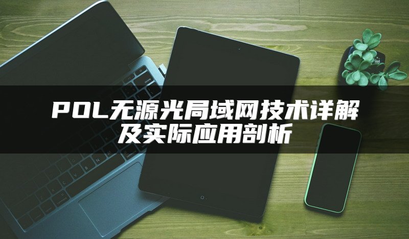 POL无源光局域网技术详解及实际应用剖析