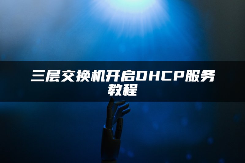 三层交换机开启DHCP服务教程