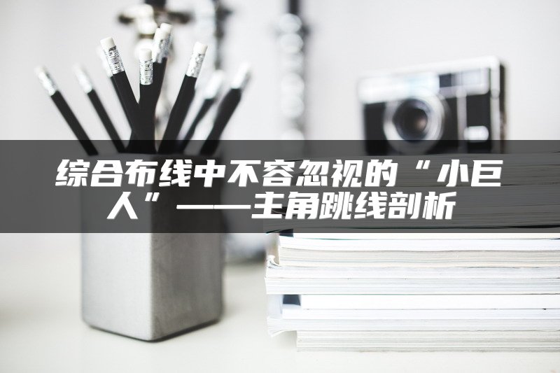 综合布线中不容忽视的“小巨人”——主角跳线剖析