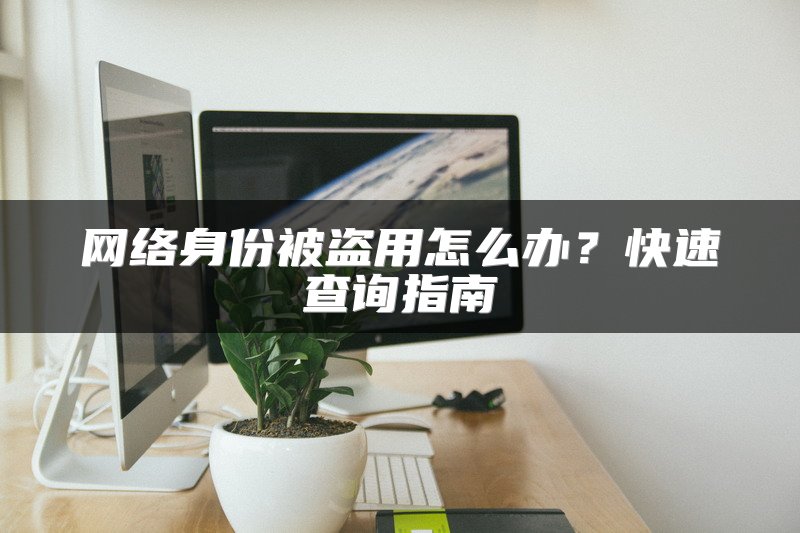 网络身份被盗用怎么办？快速查询指南