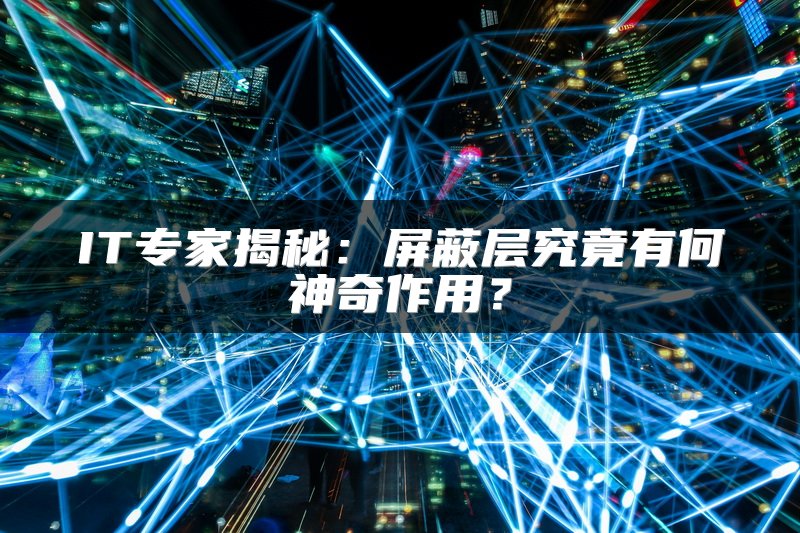 IT专家揭秘：屏蔽层究竟有何神奇作用？