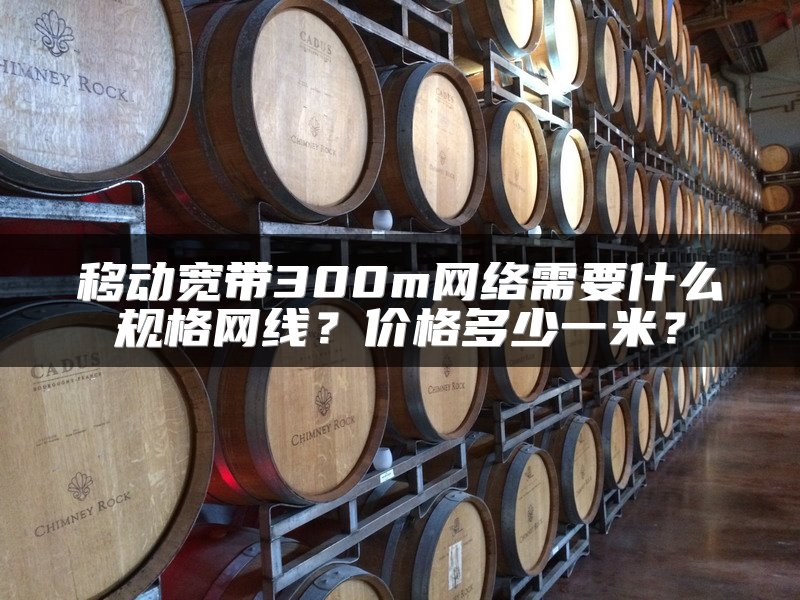 移动宽带300m网络需要什么规格网线？价格多少一米？