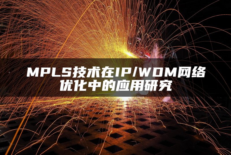 MPLS技术在IP/WDM网络优化中的应用研究