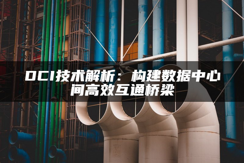 DCI技术解析：构建数据中心间高效互通桥梁