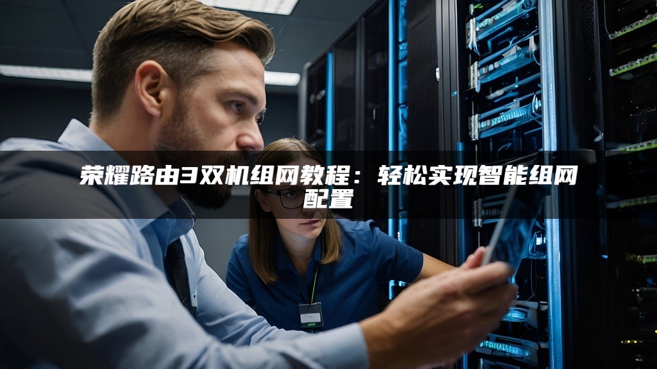 荣耀路由3双机组网教程：轻松实现智能组网配置