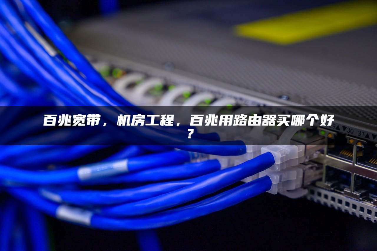 百兆宽带，机房工程，百兆用路由器买哪个好？