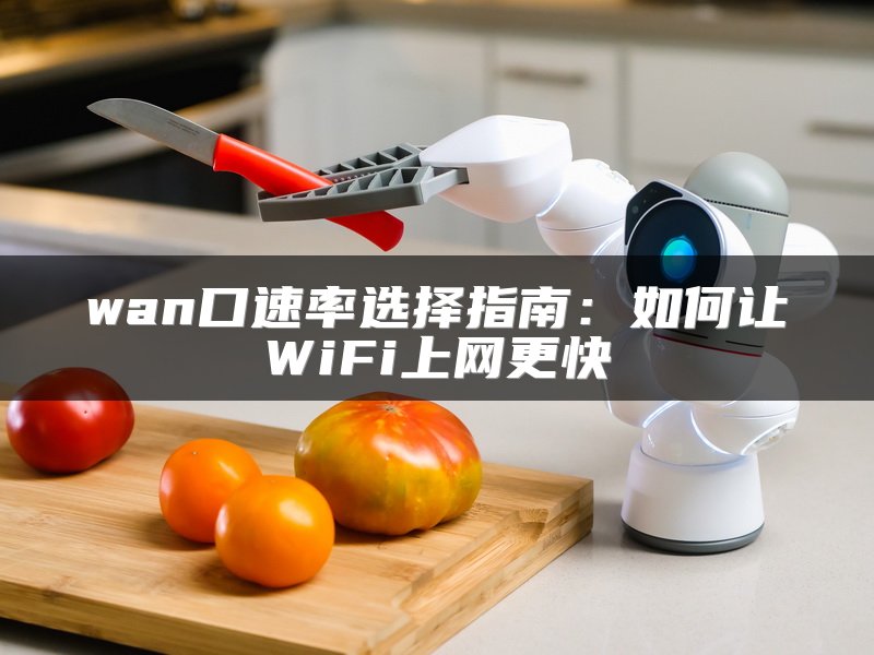 wan口速率选择指南：如何让WiFi上网更快