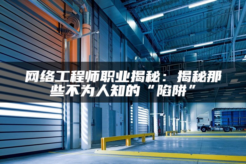 网络工程师职业揭秘：揭秘那些不为人知的“陷阱”