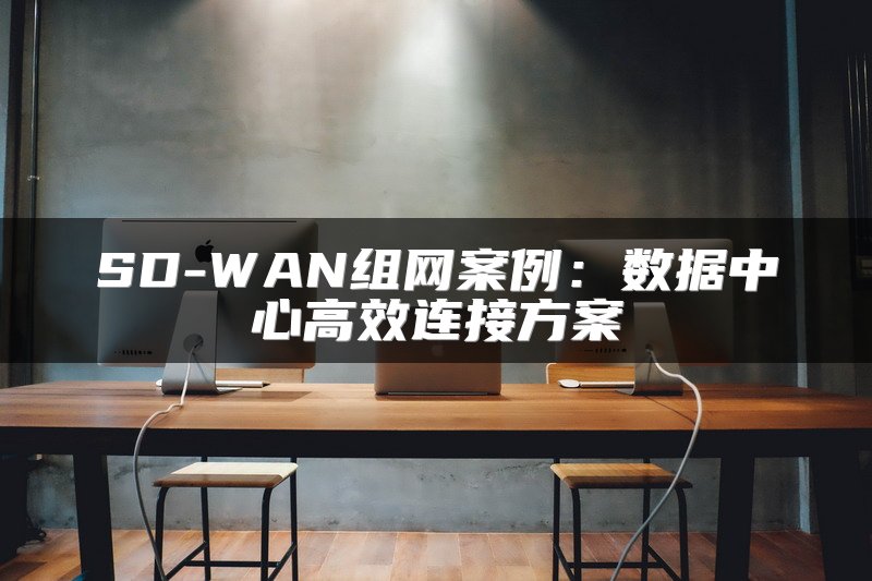 SD-WAN组网案例：数据中心高效连接方案