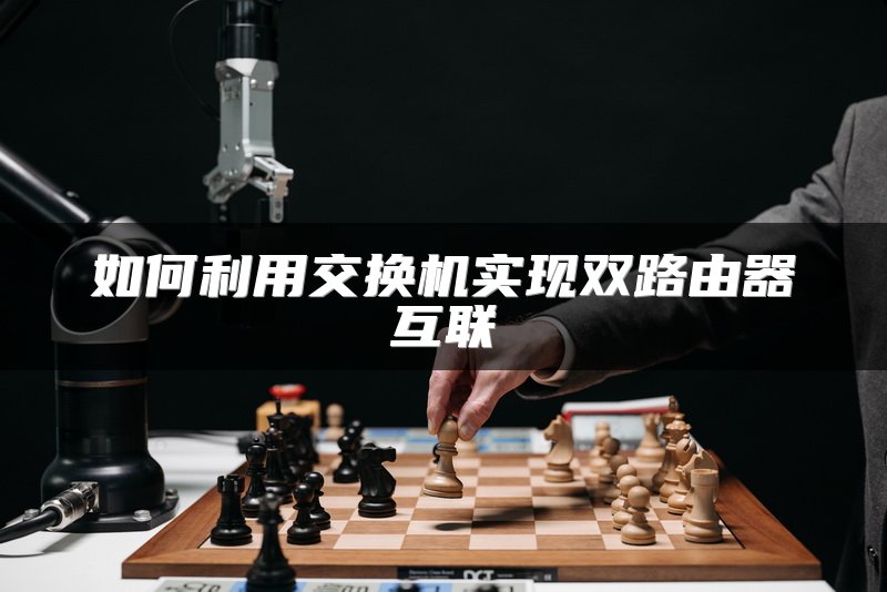 如何利用交换机实现双路由器互联