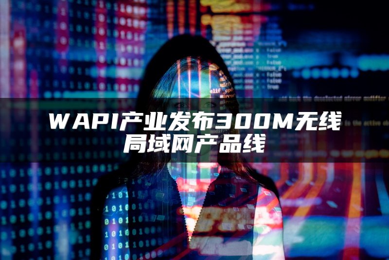 WAPI产业发布300M无线局域网产品线