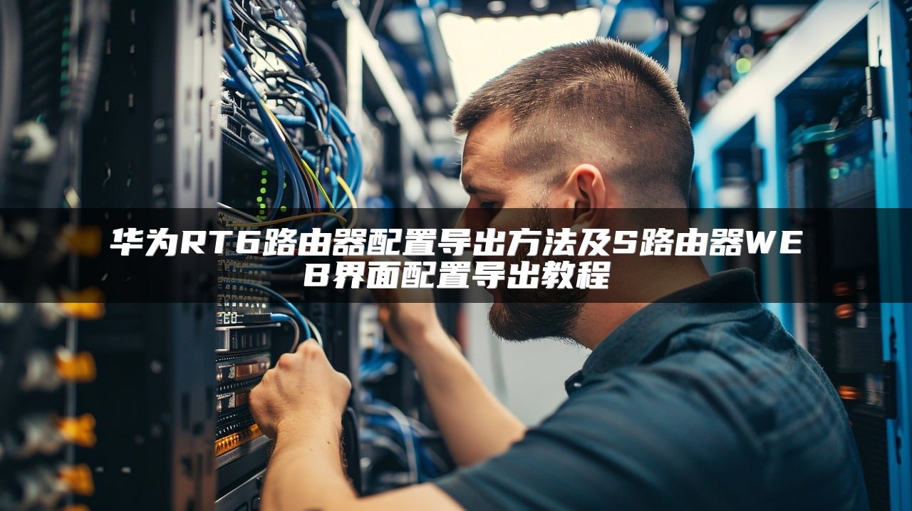 华为RT6路由器配置导出方法及S路由器WEB界面配置导出教程