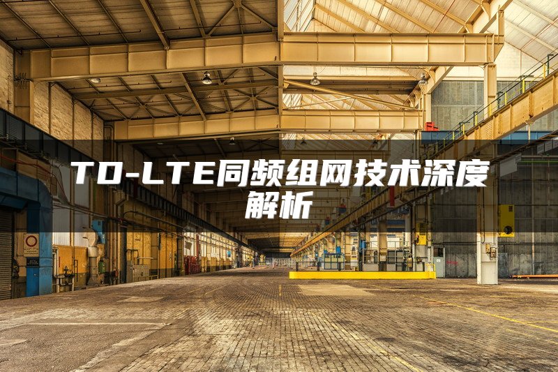 TD-LTE同频组网技术深度解析