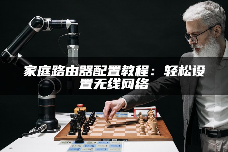 家庭路由器配置教程：轻松设置无线网络