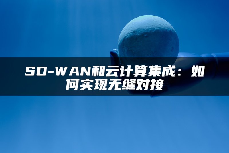 SD-WAN和云计算集成：如何实现无缝对接