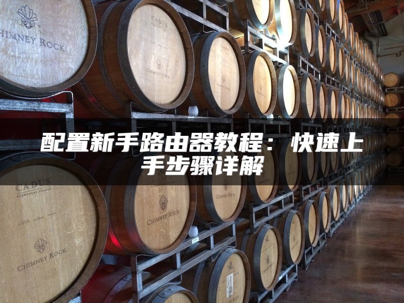 配置新手路由器教程：快速上手步骤详解