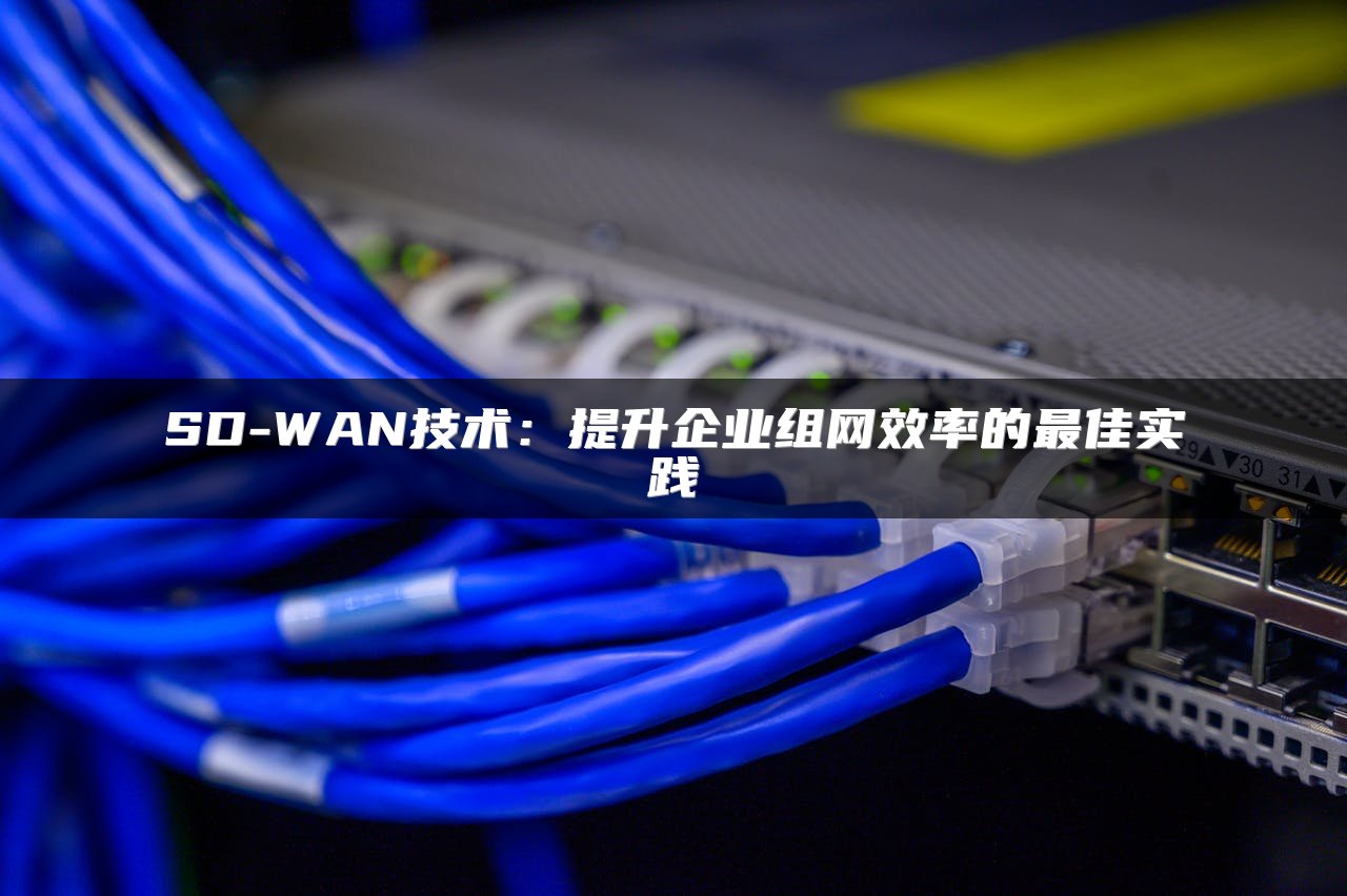 SD-WAN技术：提升企业组网效率的最佳实践