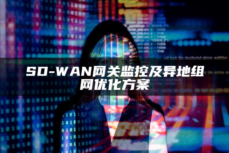 SD-WAN网关监控及异地组网优化方案