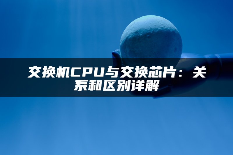 交换机CPU与交换芯片：关系和区别详解