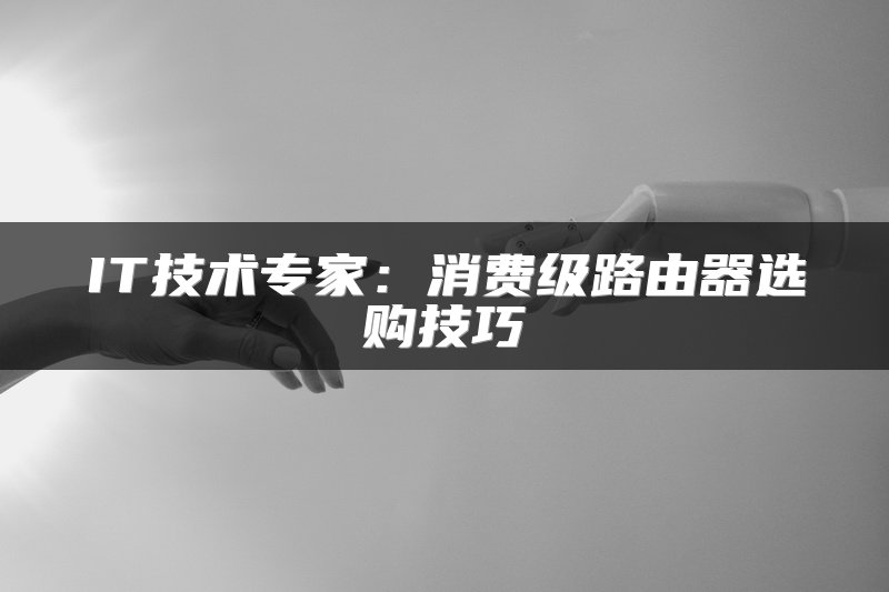 IT技术专家：消费级路由器选购技巧
