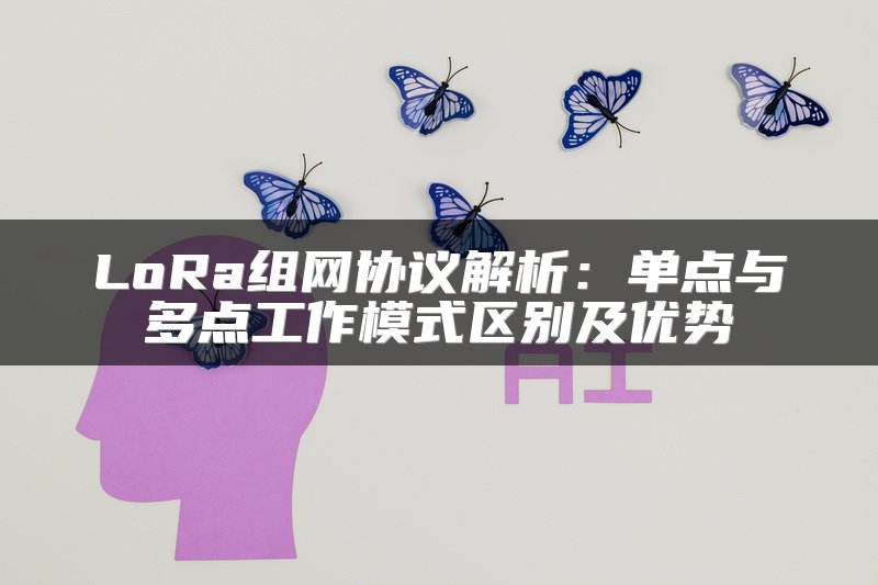 LoRa组网协议解析：单点与多点工作模式区别及优势