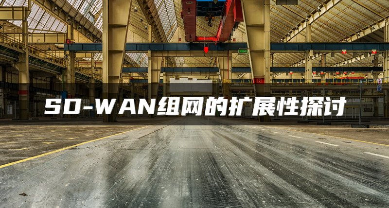 SD-WAN组网的扩展性探讨