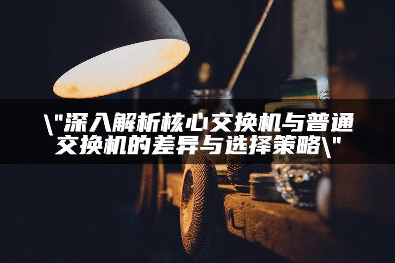 深入解析核心交换机与普通交换机的差异与选择策略