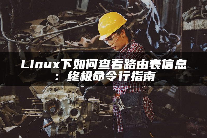 Linux下如何查看路由表信息：终极命令行指南