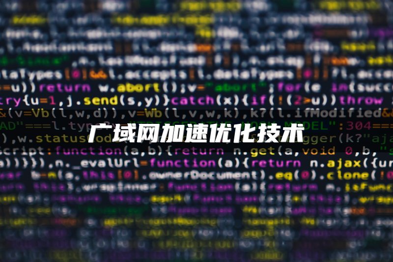 广域网加速优化技术