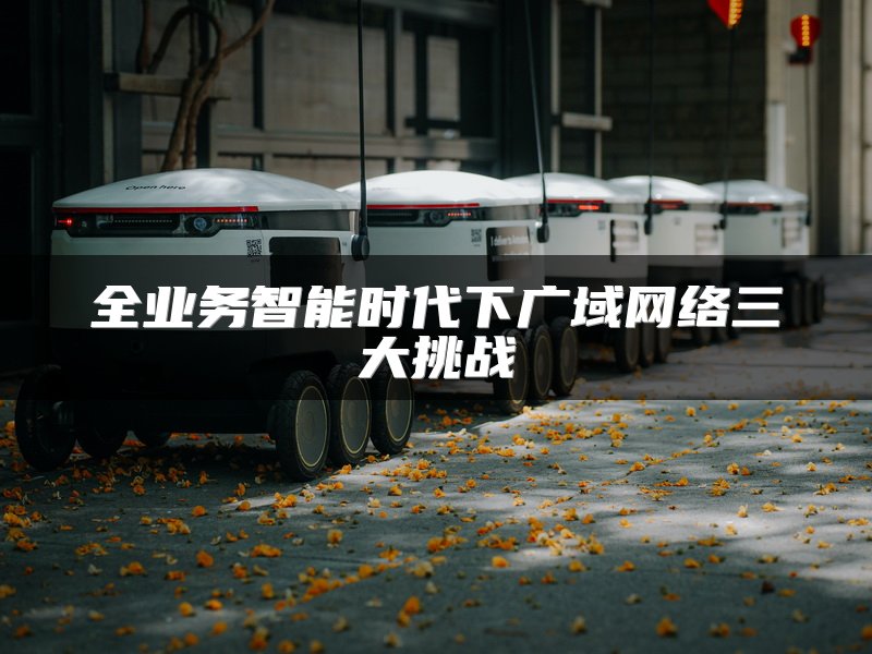 全业务智能时代下广域网络三大挑战