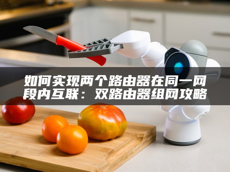 如何实现两个路由器在同一网段内互联：双路由器组网攻略