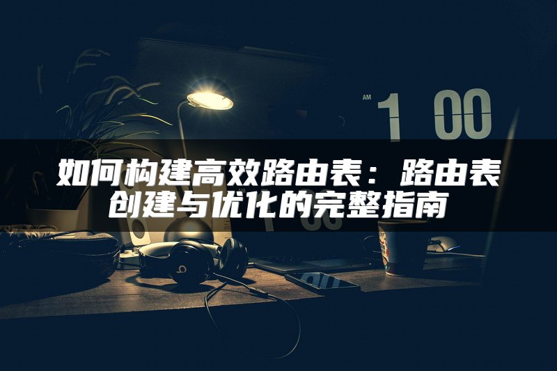 如何构建高效路由表：路由表创建与优化的完整指南