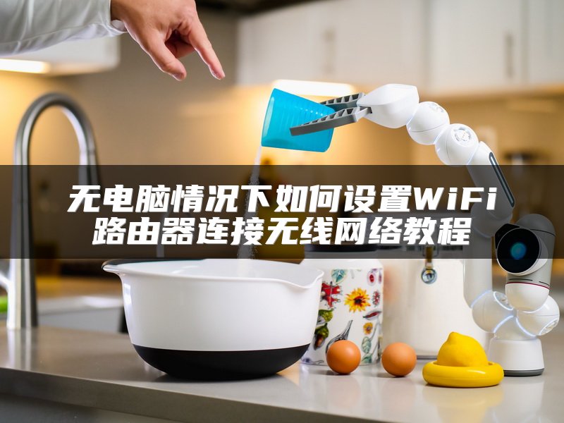 无电脑情况下如何设置WiFi路由器连接无线网络教程