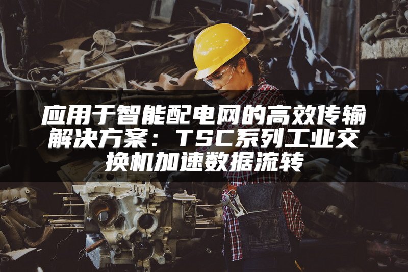 应用于智能配电网的高效传输解决方案：TSC系列工业交换机加速数据流转