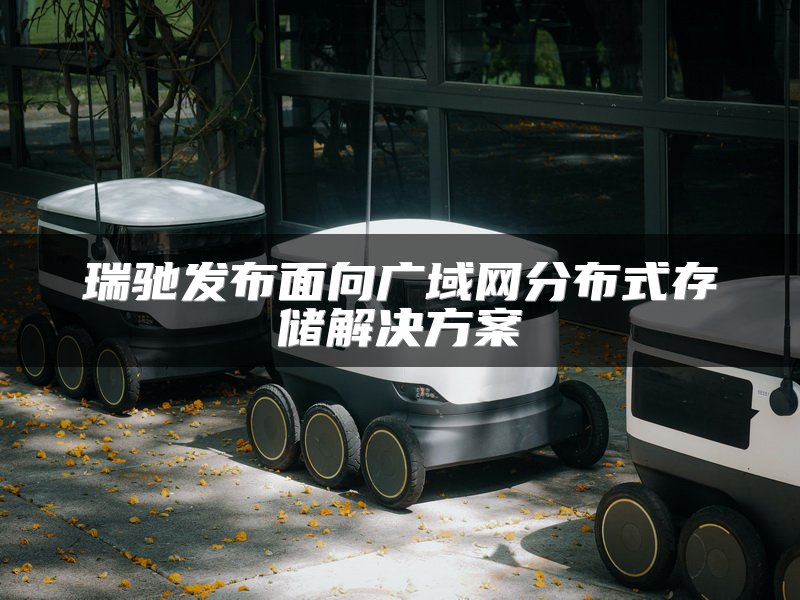瑞驰发布面向广域网分布式存储解决方案