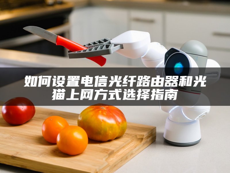 如何设置电信光纤路由器和光猫上网方式选择指南