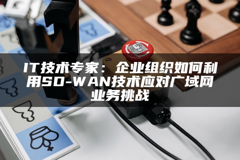 IT技术专家：企业组织如何利用SD-WAN技术应对广域网业务挑战