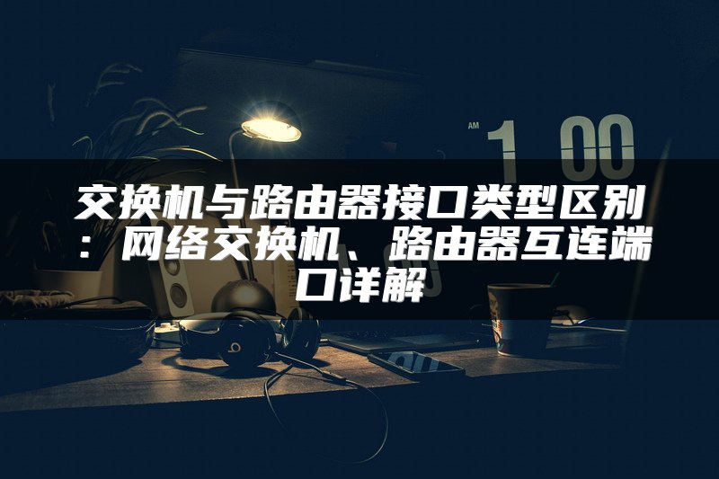 交换机与路由器接口类型区别：网络交换机、路由器互连端口详解