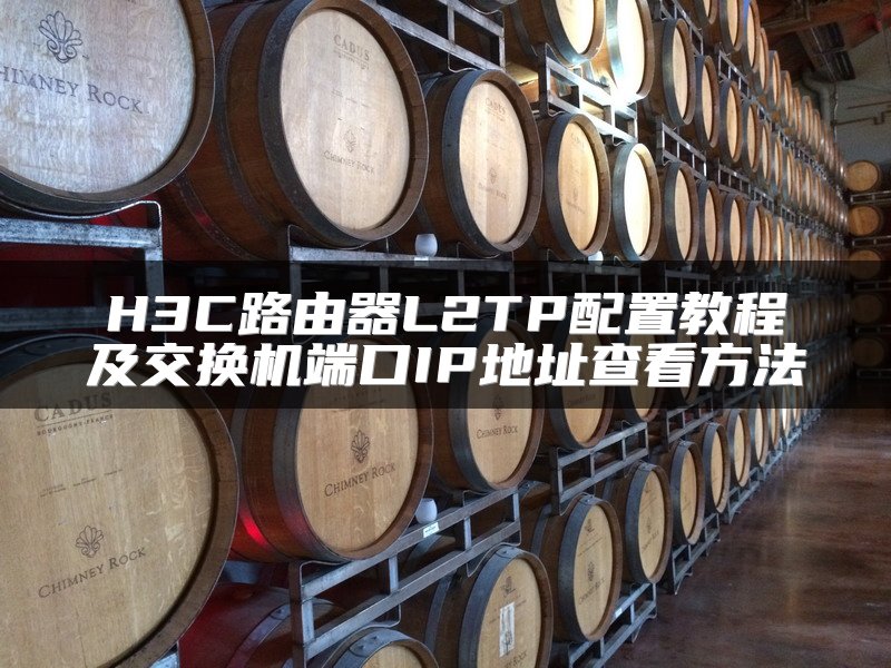 H3C路由器L2TP配置教程及交换机端口IP地址查看方法