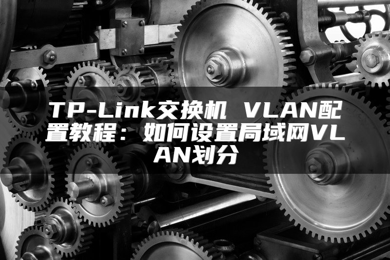 TP-Link交换机 VLAN配置教程：如何设置局域网VLAN划分