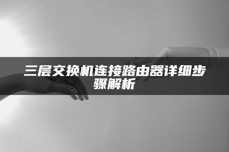 三层交换机连接路由器详细步骤解析