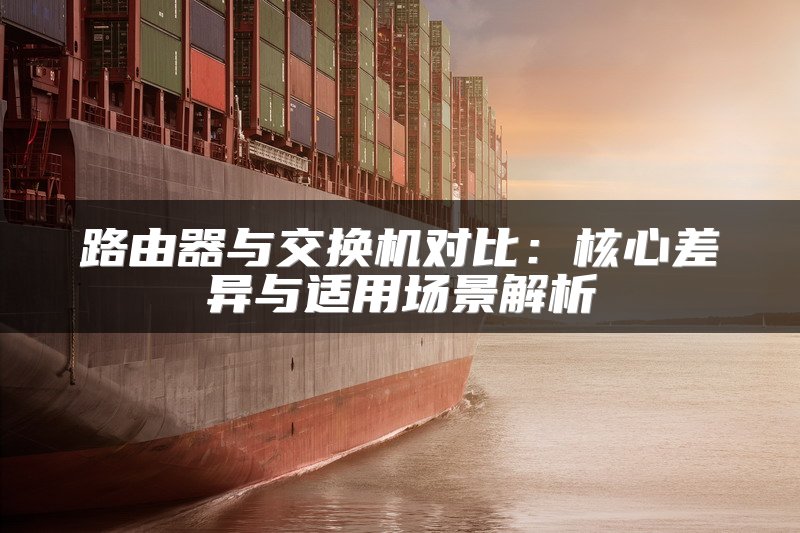 路由器与交换机对比：核心差异与适用场景解析