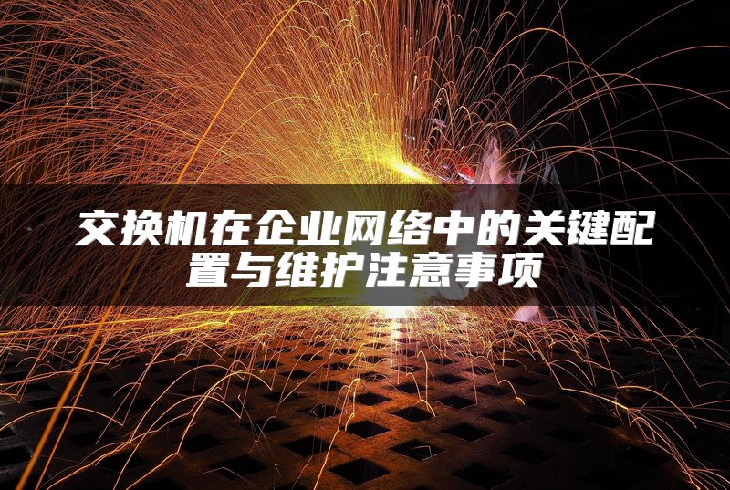 交换机在企业网络中的关键配置与维护注意事项