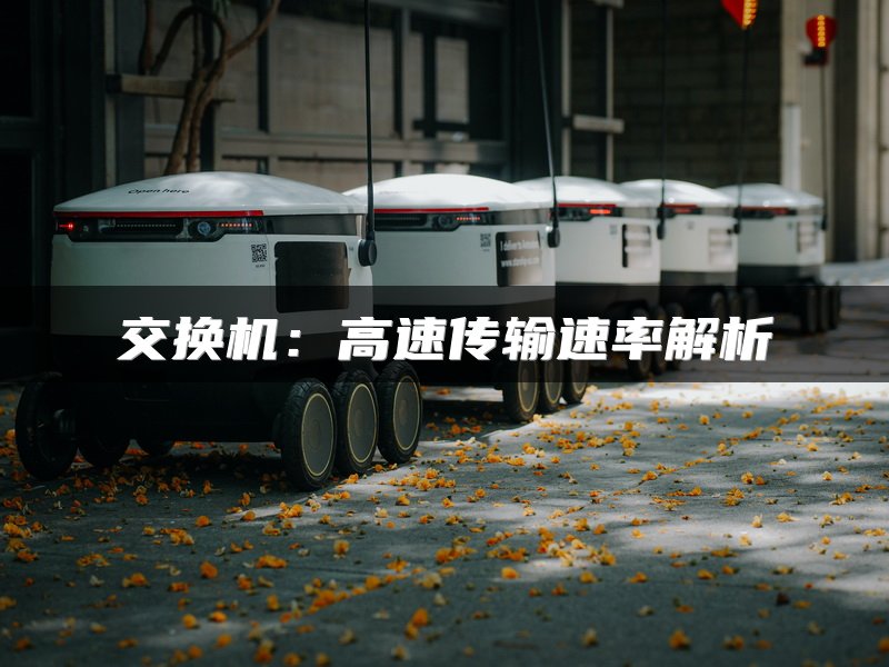 交换机：高速传输速率解析