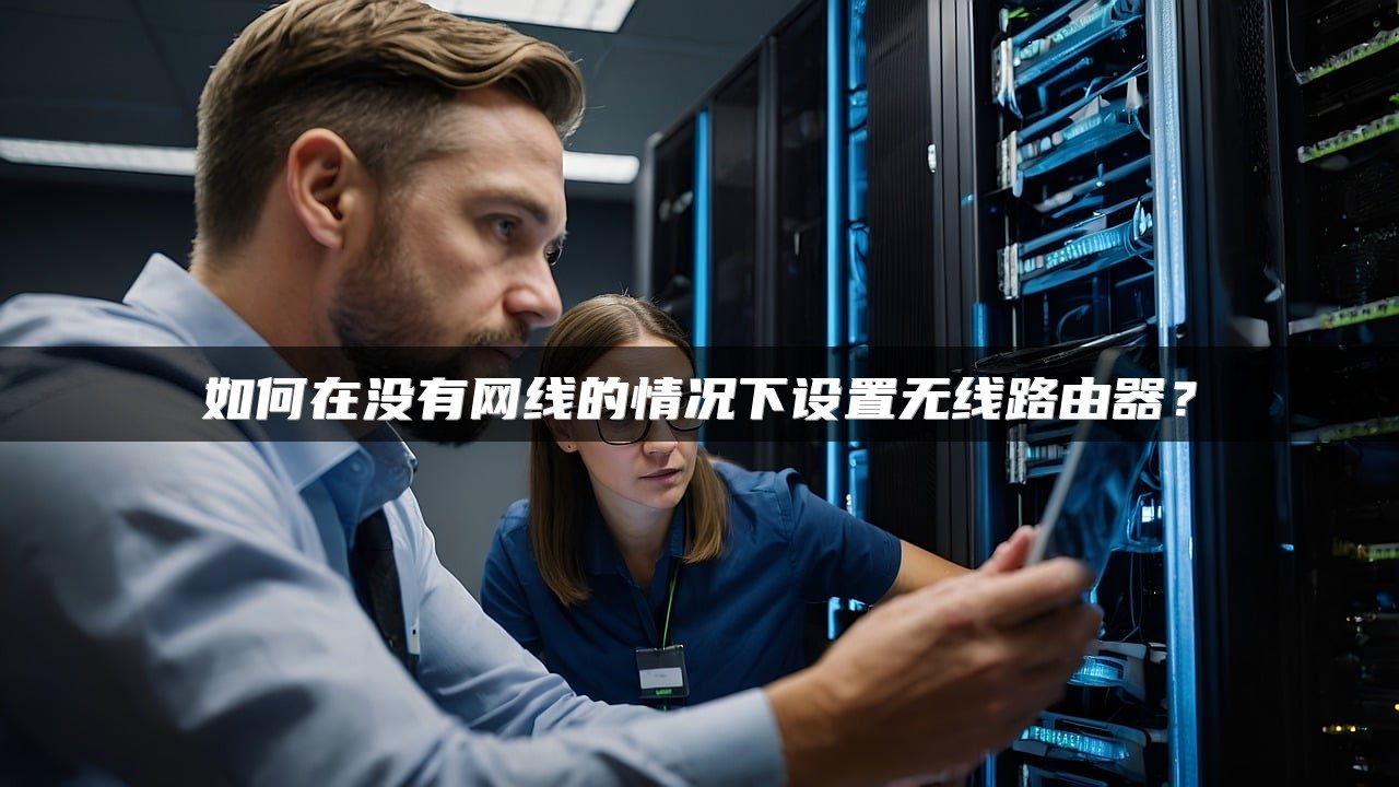 如何在没有网线的情况下设置无线路由器？