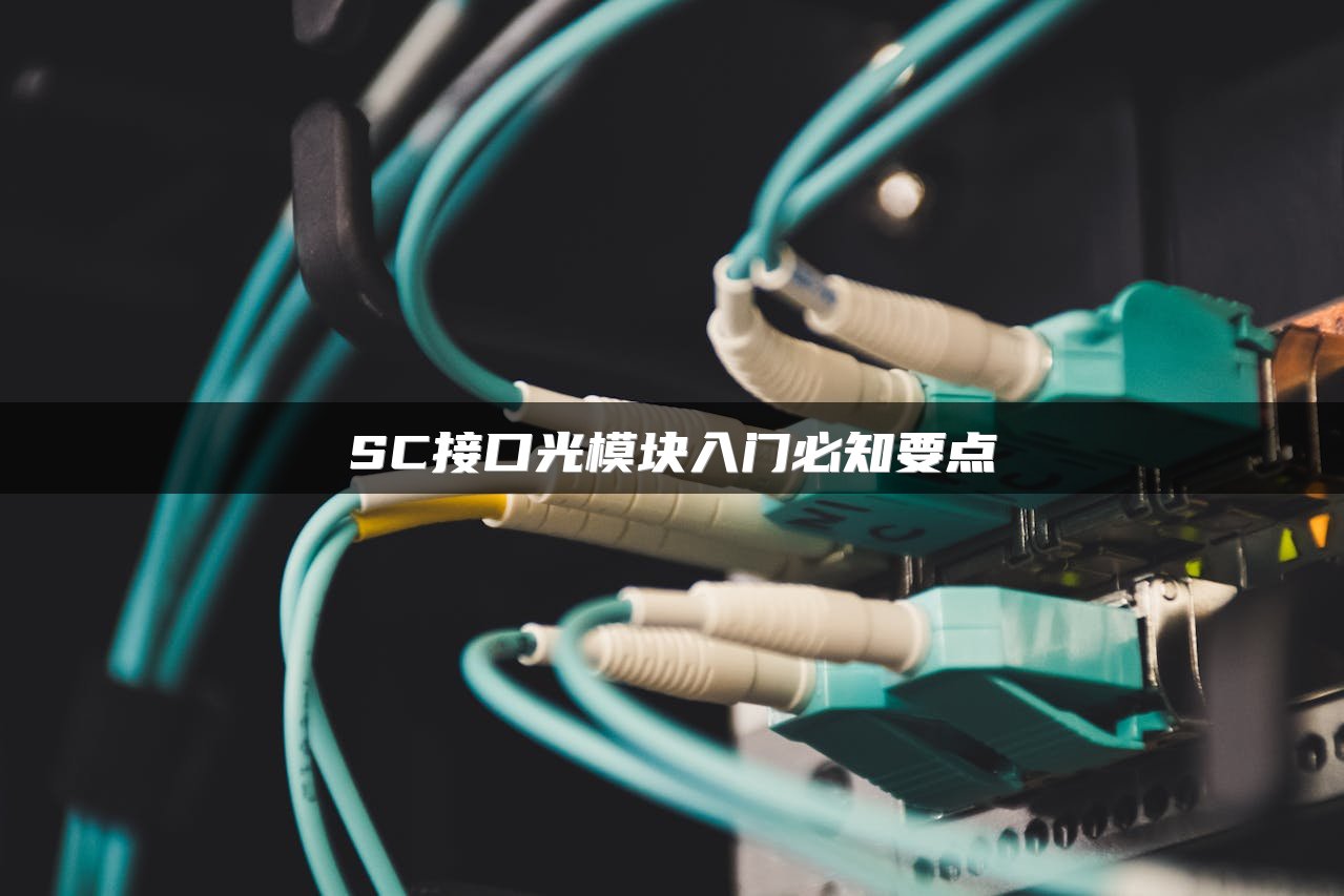 SC接口光模块入门必知要点