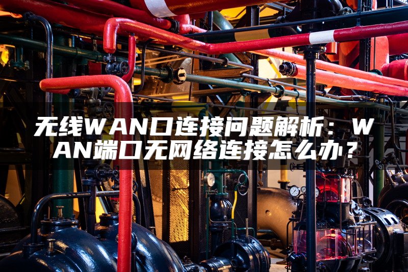 无线WAN口连接问题解析：WAN端口无网络连接怎么办？