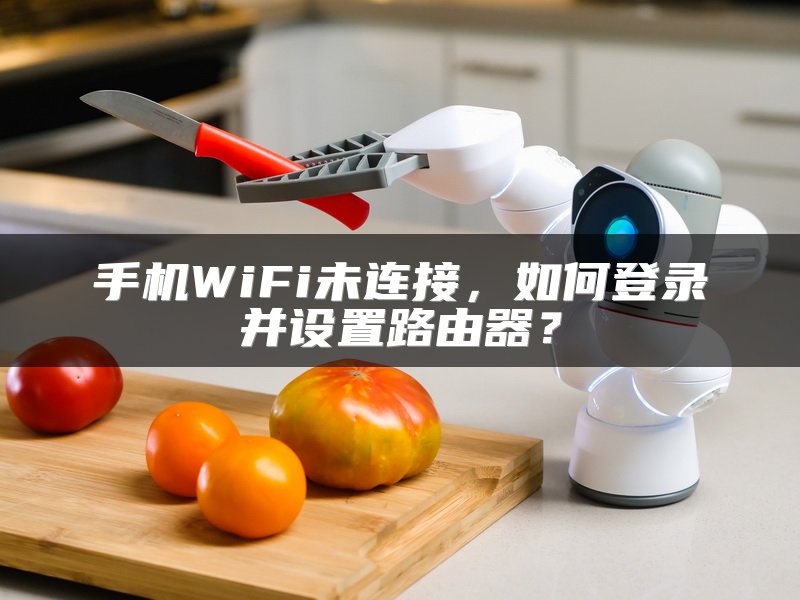 手机WiFi未连接,如何登录并设置路由器?