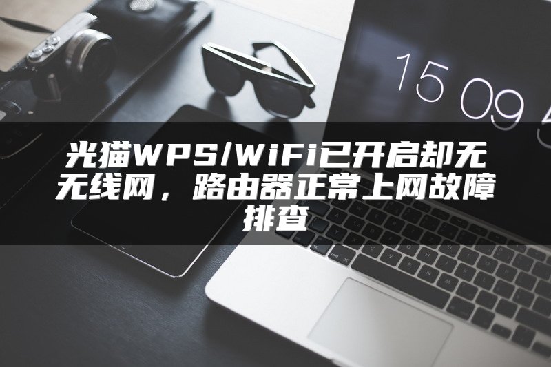 光猫WPS/WiFi已开启却无无线网，路由器正常上网故障排查